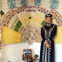 Ženský tatarský kroj v muzeu v Constanțe